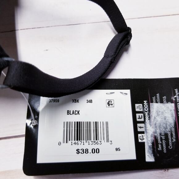 NEW Maidenform One Fab Fit Original Demi T-Shirt Bra Sz 34B NWT - Picture 5 of 5